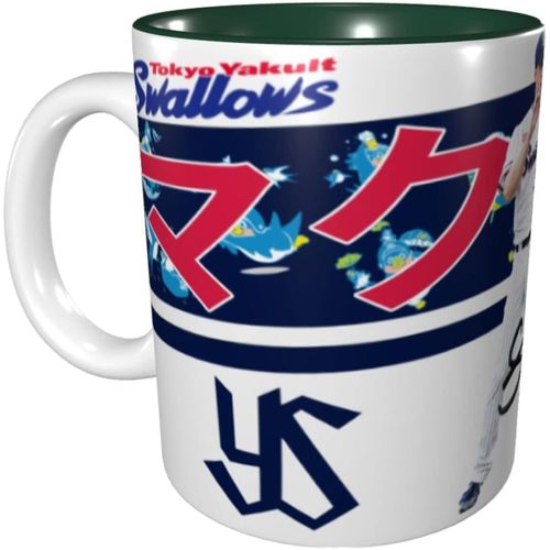 Tokyo Yakult Swallow Mug Mcguff Baseball Uniform No. 37 Tasse ¿¿ Caf¿¿ Dessin Anim¿¿ Anime Motif Tasse Grande Capacit¿¿ Tasse En C¿¿Ramique Cadeau D'anniversaire Cr¿¿Atif 330 Ml