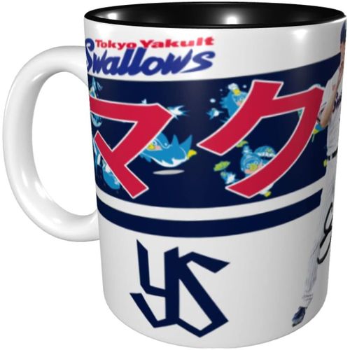 Tokyo Yakult Swallow Mug Mcguff Baseball Uniform No. 37 Tasse ¿¿ Caf¿¿ Dessin Anim¿¿ Anime Motif Tasse Grande Capacit¿¿ Tasse En C¿¿Ramique Cadeau D'anniversaire Cr¿¿Atif 330 Ml