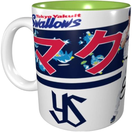 Tokyo Yakult Swallow Mug Mcguff Baseball Uniform No. 37 Tasse ¿¿ Caf¿¿ Dessin Anim¿¿ Anime Motif Tasse Grande Capacit¿¿ Tasse En C¿¿Ramique Cadeau D'anniversaire Cr¿¿Atif 330 Ml