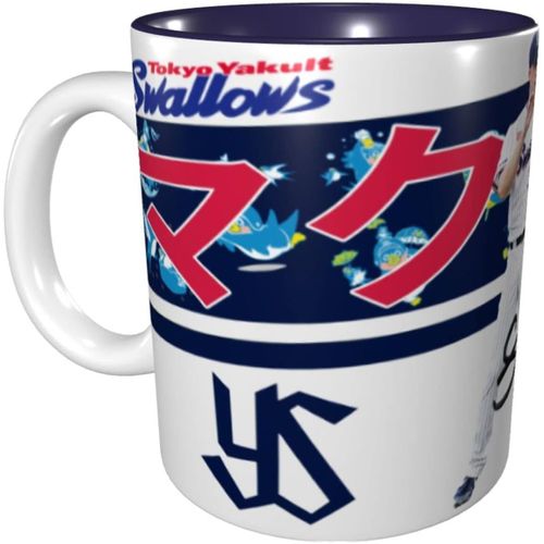 Tokyo Yakult Swallow Mug Mcguff Baseball Uniform No. 37 Tasse ¿¿ Caf¿¿ Dessin Anim¿¿ Anime Motif Tasse Grande Capacit¿¿ Tasse En C¿¿Ramique Cadeau D'anniversaire Cr¿¿Atif 330 Ml
