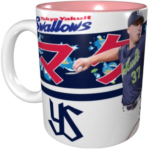 Tokyo Yakult Swallow Mug Mcguff Baseball Uniform No. 37 Tasse ¿¿ Caf¿¿ Dessin Anim¿¿ Anime Motif Tasse Grande Capacit¿¿ Tasse En C¿¿Ramique Cadeau D'anniversaire Cr¿¿Atif 330 Ml