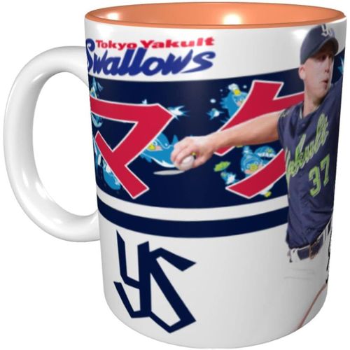 Tokyo Yakult Swallow Mug Mcguff Baseball Uniform No. 37 Tasse ¿¿ Caf¿¿ Dessin Anim¿¿ Anime Motif Tasse Grande Capacit¿¿ Tasse En C¿¿Ramique Cadeau D'anniversaire Cr¿¿Atif 330 Ml