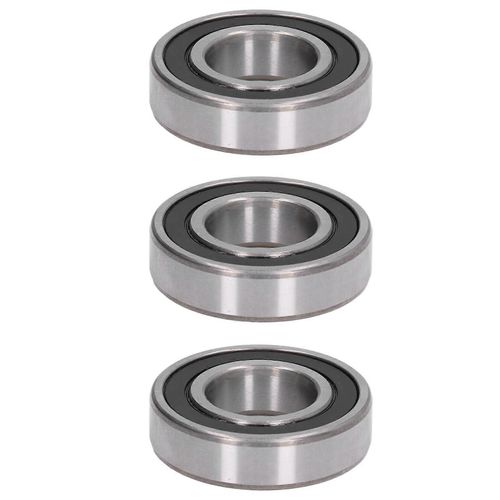 Kit d'accessoires de joint en caoutchouc de roulement à billes à gorge profonde 3pcs pour l'équipement machine6205