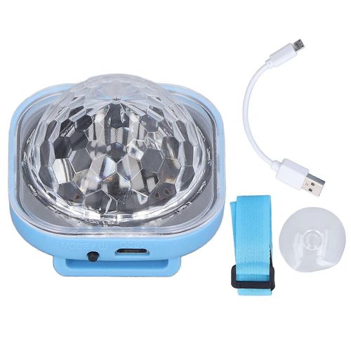 Mini Usb Led Dancing Light Abs Bouton Sound Control Lampe Colorée De Voiture Pour Salles De Danse