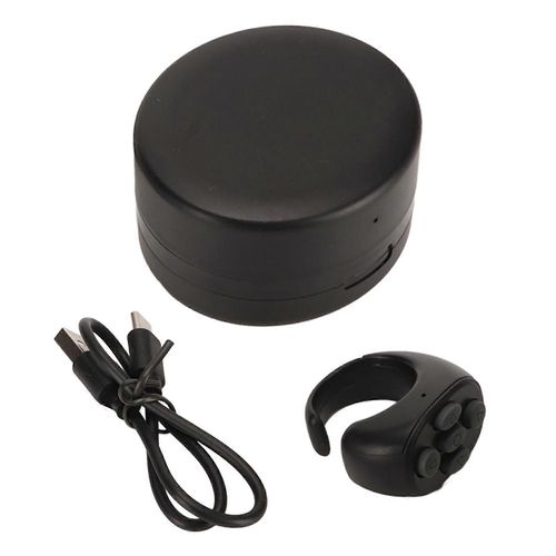 Télécommande Anneau ABS APP Page Turner Appareil photo sans fil Obturateur Selfie Bouton pour Smartphone