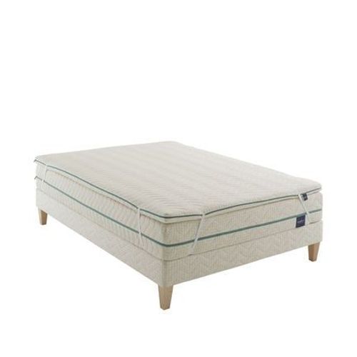 Someo - Surmatelas Naturel Latex Naturel Aube  - Beige