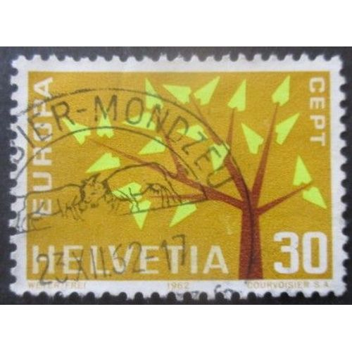 Suisse N°698 Europa Oblitéré