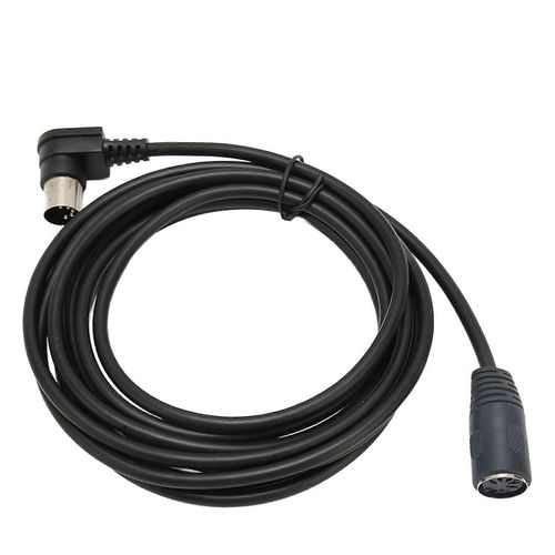 90 Degrés Midi Din Câble D'extension 5 Broches Din Mâle À Femelle Câble Adaptateur Pour Clavier Midi Piano Électrique 9.8ft
