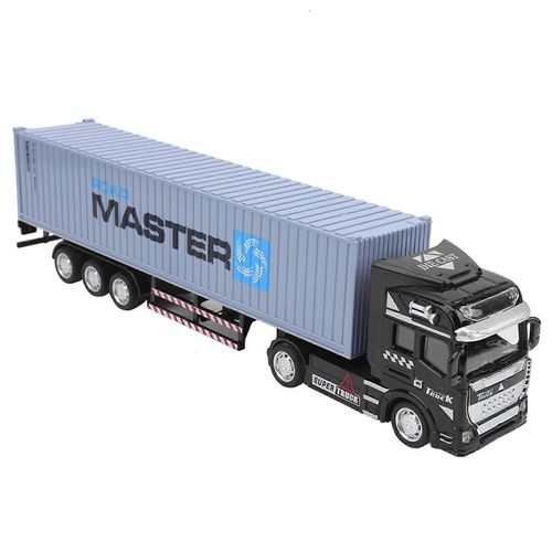 1 : 48 Alliage Conteneur Camion Modèle Jouet Hautement Simulation Enfants Voiture Jouets Véhiculegray Conteneur Camion Modèle