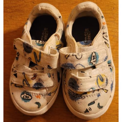 Chaussures À Scratch Bébé Zara Baby Taille 18