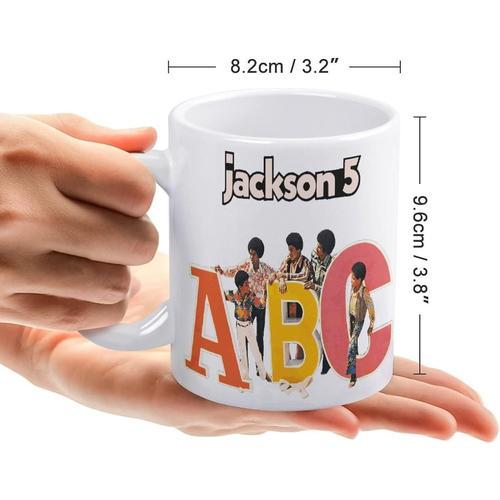 Tasse The Jackson Five Jackson 5 Tasse ¿¿ Caf¿¿/Tasse Tasse En C¿¿Ramique De Grande Capacit¿¿ 330 Ml, Facile ¿¿ Nettoyer, Pratique ¿¿ Transporter, Cadeau ¿¿ La Mode