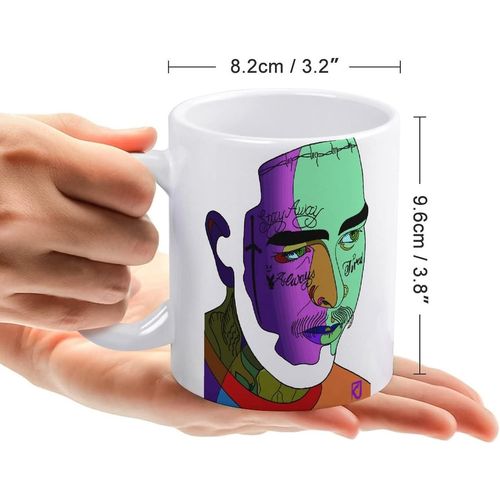 Tasse Post Malone Post Malone Tasse ¿¿ Caf¿¿/Tasse Tasse En C¿¿Ramique De Grande Capacit¿¿ 330 Ml, Facile ¿¿ Nettoyer, Pratique ¿¿ Transporter, Cadeau ¿¿ La Mode