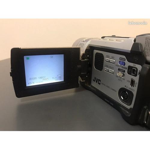 JVC GR-DVL367 - Caméscope - 800 KP - 10x zoom optique - Mini DV - argent