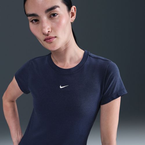 T-Shirt Nike Sportswear Chill Knit Pour Femme - Bleu