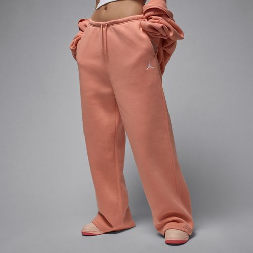 Pantalon Avec Ourlet Ouvert Jordan Brooklyn Fleece Pour Femme - Orange