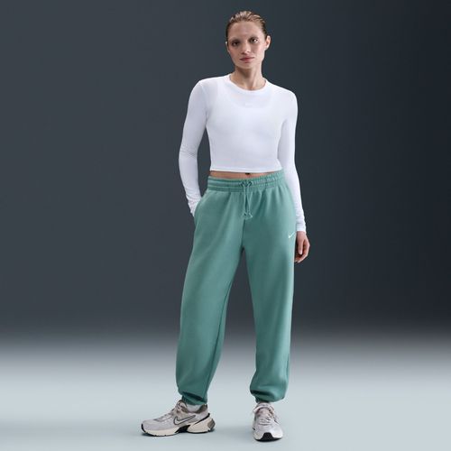 Pantalon De Survêtement Oversize À Taille Haute Nike Sportswear Phoenix Fleece Pour Femme - Vert