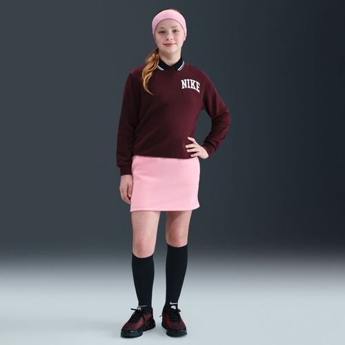 Jupe En Molleton Nike Sportswear Club Pour Ado (Fille) - Rose