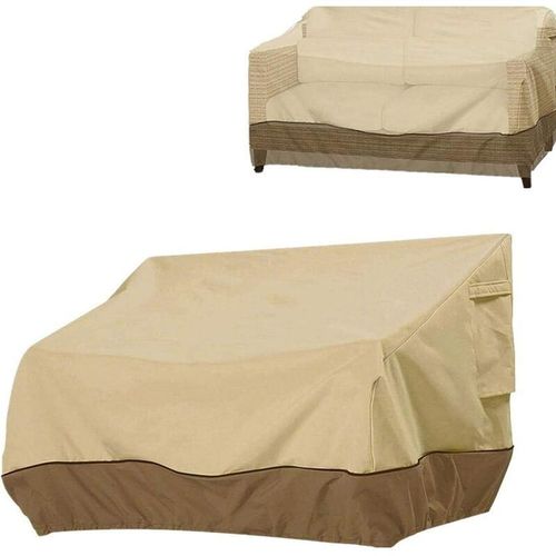 Housse De Protection Pour Canapé D'extérieur, 3 Places, Imperméab, Coupe-Vent, Anti-Poussière, Housse De Canapé De Jardin, 193 X 83 X 84 Cm