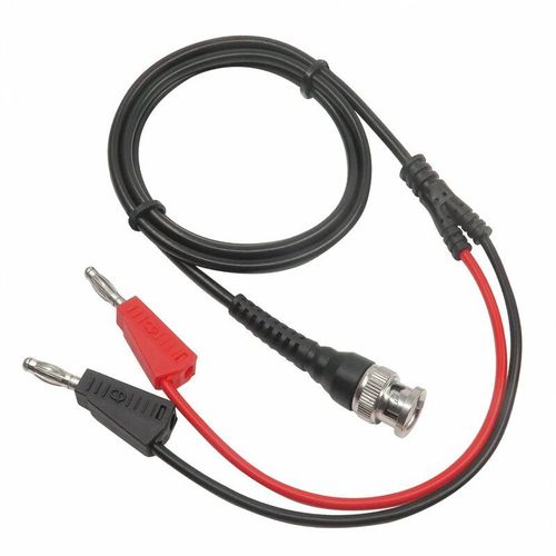 Câble coaxial BNC mâle à double fiche banane pour oscilloscope