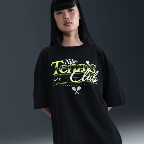 T-Shirt Oversize À Motif Nike Sportswear Pour Femme - Noir