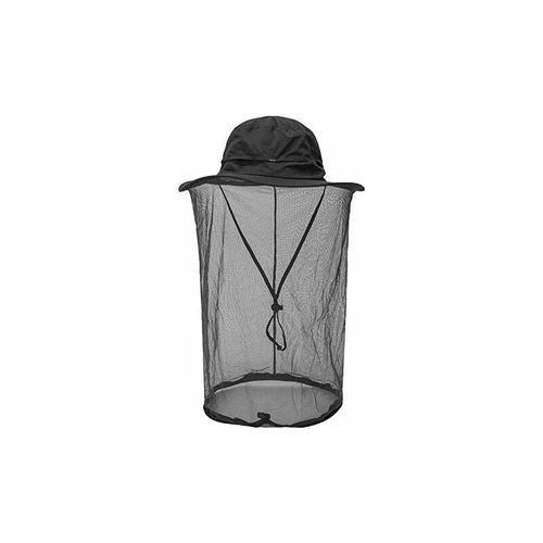 Chapeau D'apiculture Avec Moustiquaire Intégrée/Moustiquaire, Écran Facial - Noir