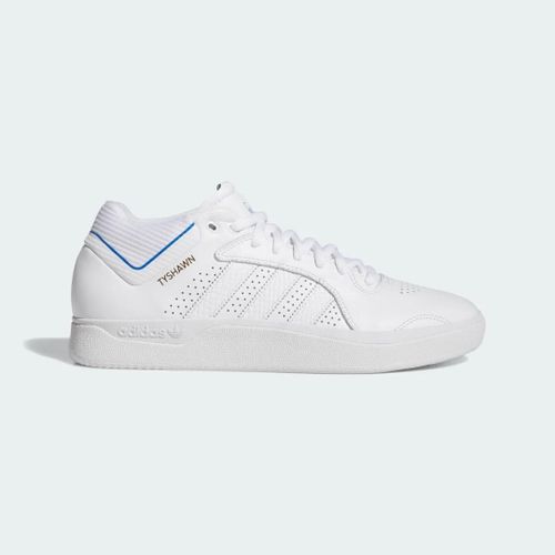 Chaussures Tyshawn Adidas Cloud White Blue Bird Gold Metallic