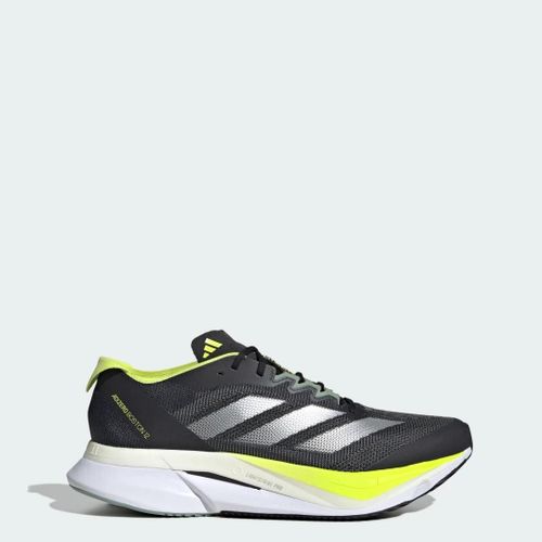 Chaussures Adizero Boston 12 Adidas Aurora Ink Silver Metallic Pulse Lime
