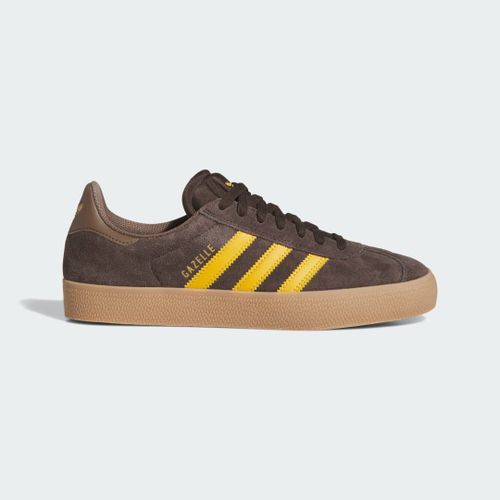 Chaussures Gazelle Adv Adidas Dark Brown Preloved Yellow Earth Strata