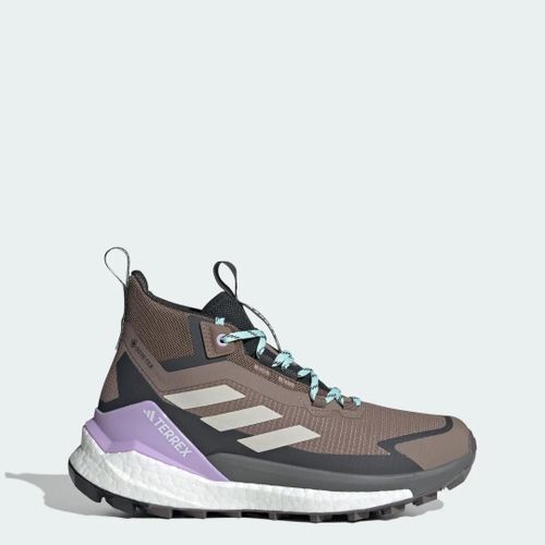 Chaussures De Randonnée Terrex Free Hiker 2.0 Gorestex Adidas Trace Brown Beige Carbon