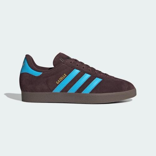 Chaussures Gazelle Adidas Shadow Brown Sky Rush Cloud White