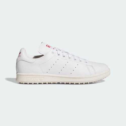 Chaussures De Golf Sans Crampons Stan Smith Adidas Cloud White Off White Better Scarlet