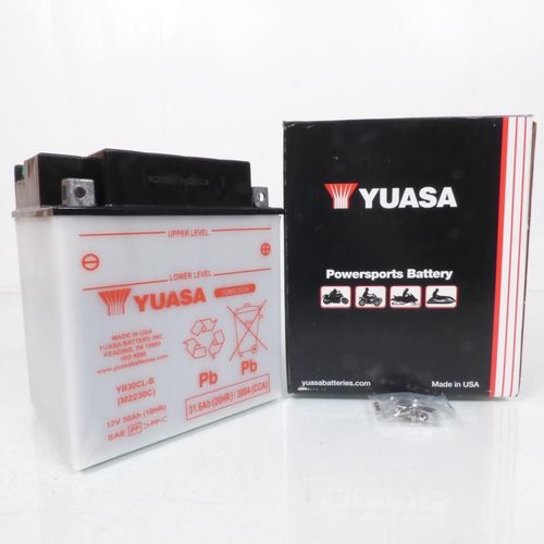 Batterie Yuasa Pour Auto Yb30cl-B / 12v 30ah Neuf