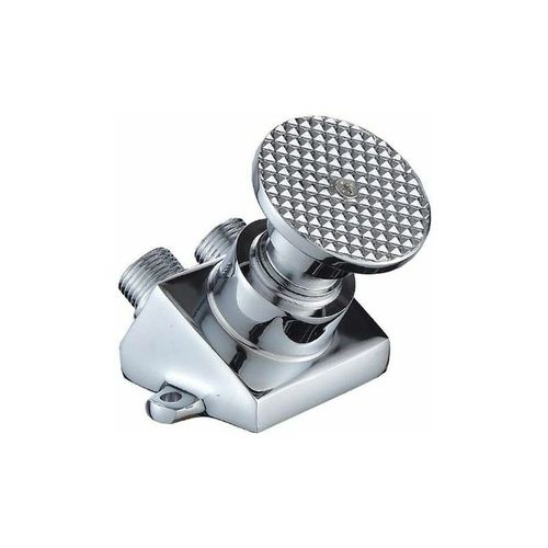 Moderne Pied Lien Robinet, pédale Food Factory Lavabo Taps Hôpital Valve Pédale Robinet d'eau Froide Pédale Simple Robinet de cuivre du Corps Commutateur