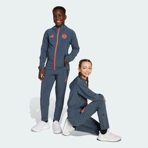 Fc Bayern Tiro 25 Competition Vis Tech Pantalon De Voyage Enfant Adidas - Bold Onix / Easy Coral - 15-16a
