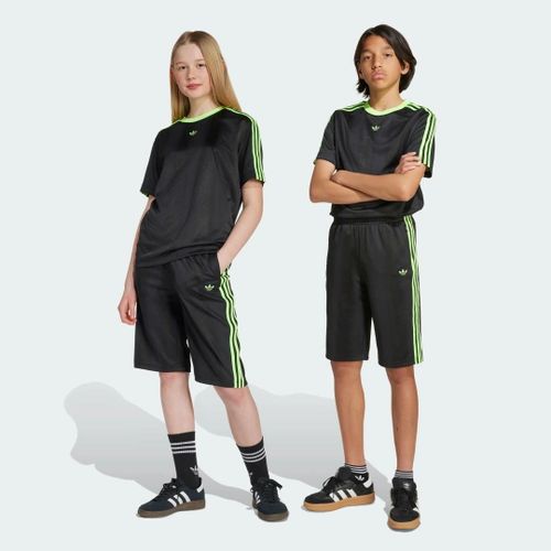 Short Football Enfants Adidas - Black / Signal Green - 7-8a