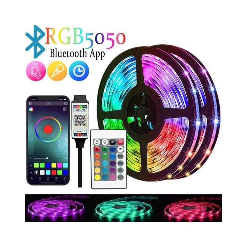 Ruban LED 20M LED Chambre RGB Bande LED Multicolore App Contr?le