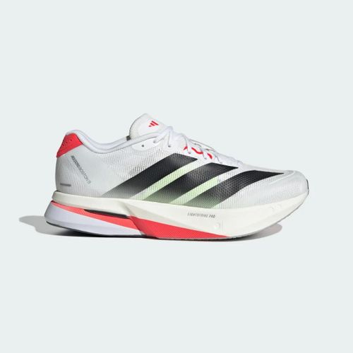 Chaussures Adizero Boston 13 Adidas Cloud White Core Black Lucid Red