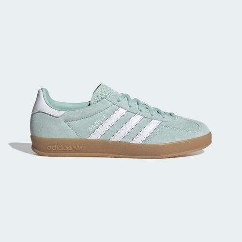 Chaussures Gazelle Indoor Adidas Ash Green Cloud White Gum