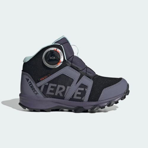 Chaussures De Randonnée Terrex Boa Mid Rain.rdy Adidas Core Black Cloud White Preloved Violet