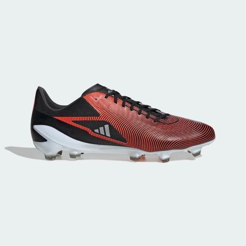Chaussures De Rugby Adizero Rs15 Pro Terrain Souple Adidas Core Black Silver Metallic Solar Red
