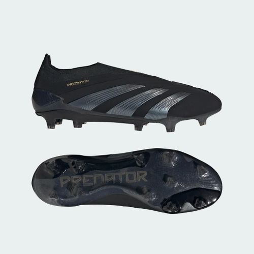 Chaussures Sans Lacets Predator Elite Terrain Souple Adidas Core Black Carbon Gold Metallic
