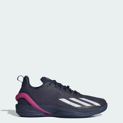 Chaussures De Tennis Adizero Cybersonic Adidas Dark Blue Zero Metalic Team Shock Pink 2