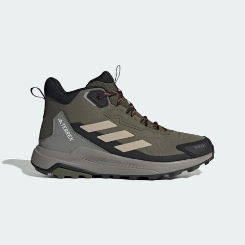 Chaussures De Randonnée Terrex Anylander Mid Rain.rdy Adidas Olive Strata Wonder Beige Core Black