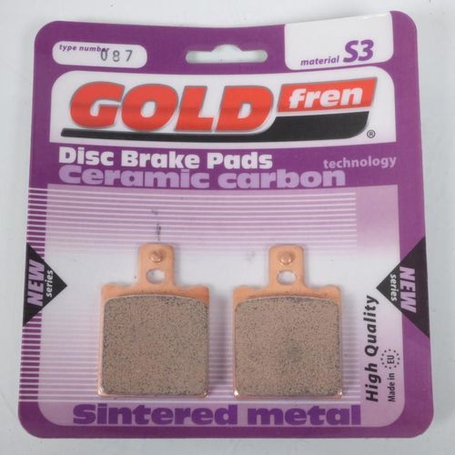 Plaquette De Frein Gold Fren Pour Moto Ktm 125 Gs 1986-1986 Av / Ar Neuf