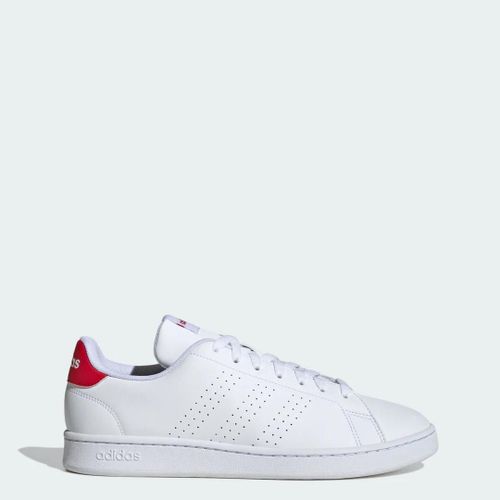 Chaussures Advantage Adidas Cloud White Better Scarlet Cloud White