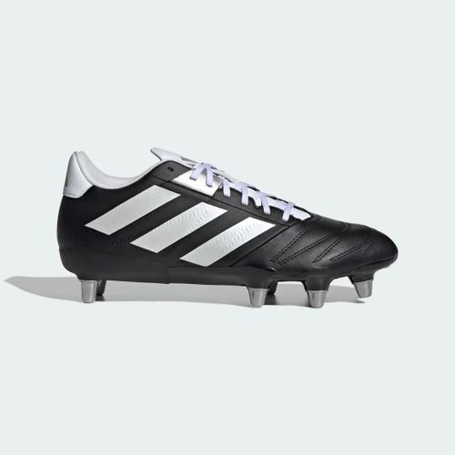 Chaussures De Rugby Kakari Elite Terrain Gras Adidas Core Black Zero Metalic Silver Metallic