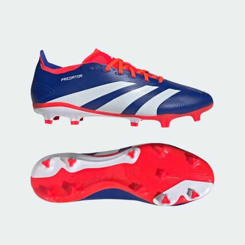 Chaussures Predator League Terrain Souple Adidas Lucid Blue Cloud White Solar Red