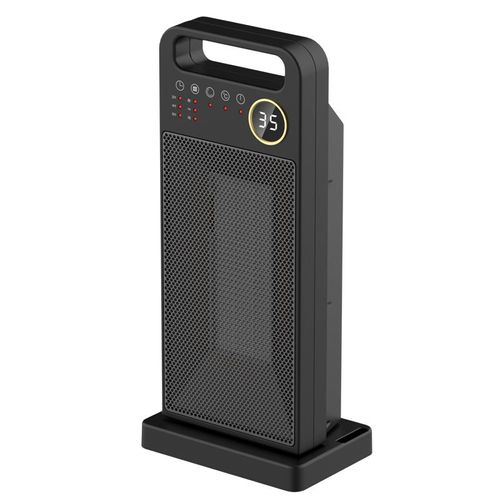 Radiateur soufflant 2000W, chauffage électrique céramique PTC, chauffage silencieux à économie d'énergie avec minuterie 24h, oscillation à 90°, protection contre la surchauffe, radiateur 3 modes pour salles de bains