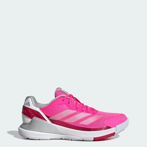 Chaussures De Padel Crazyquick Lightstrike Adidas Lucid Pink Silver Metallic Lucid Red