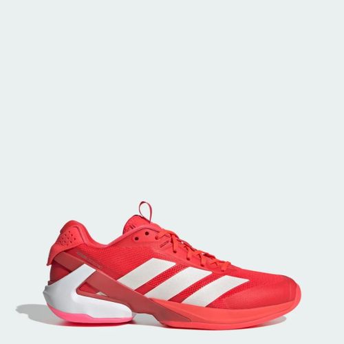 Chaussures De Tennis Adizero Ubersonic 5 Adidas Lucid Red Zero Metalic Lucid Pink